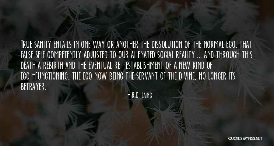 Re Establishment Quotes By R.D. Laing Re Establishment Quotes By R.D. Laing