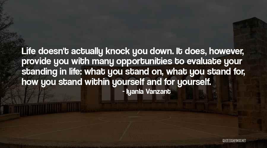 Re Evaluate Yourself Quotes By Iyanla Vanzant