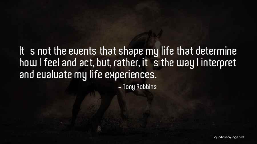 Re Evaluate Yourself Quotes By Tony Robbins