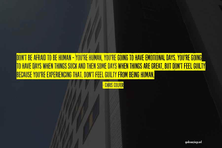 Re Experiencing Quotes By Chris Colfer Re Experiencing Quotes By Chris Colfer