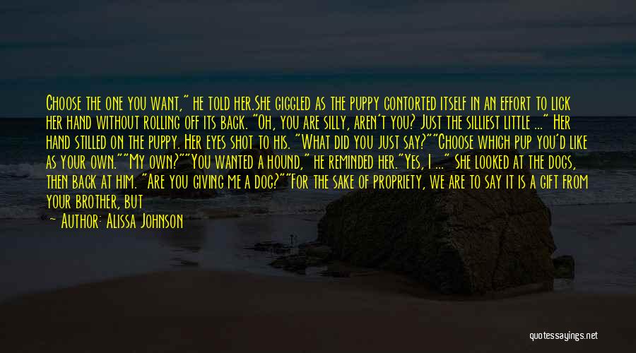 Re Gift Quotes By Alissa Johnson