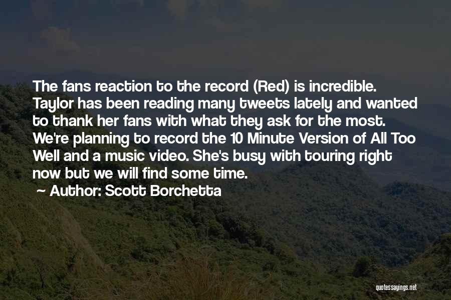 Re Planning Quotes By Scott Borchetta