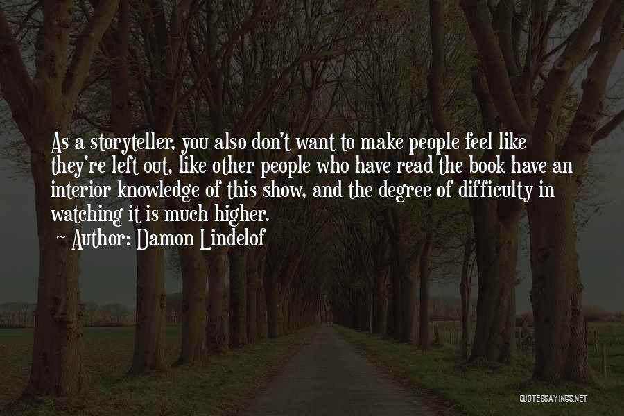 Re Read Book Quotes By Damon Lindelof