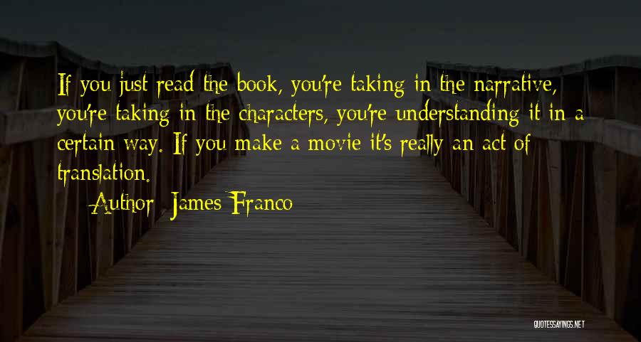 Re Read Book Quotes By James Franco