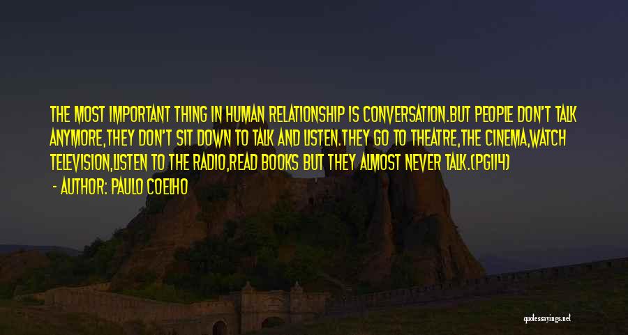 Re Read Conversation Quotes By Paulo Coelho