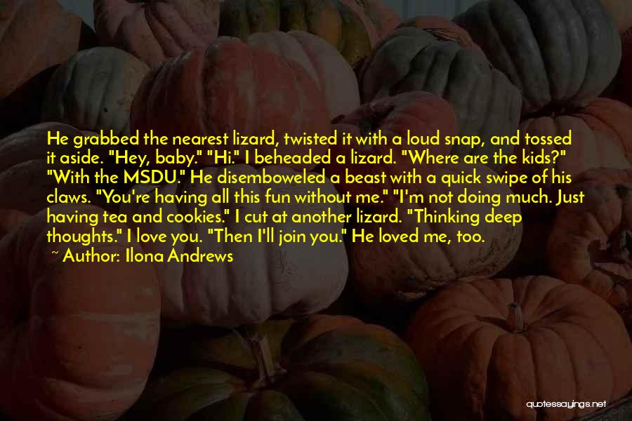 Re Tossed Quotes By Ilona Andrews
