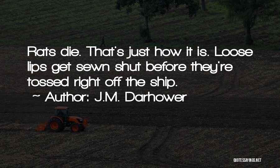 Re Tossed Quotes By J.M. Darhower