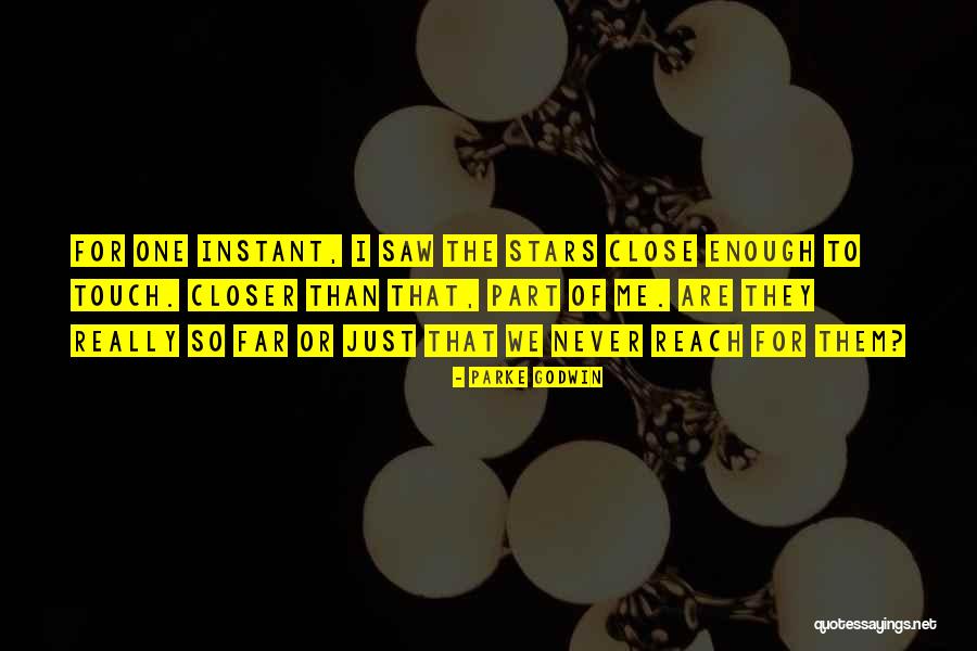 Reach For The Stars Quotes By Parke Godwin Reach For The Stars Quotes By Parke Godwin