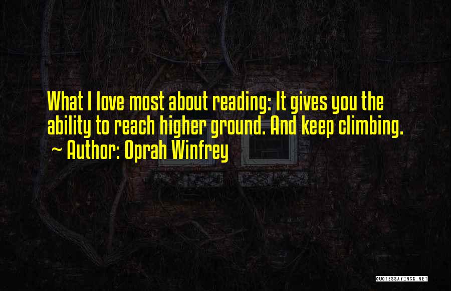 Reach Higher Quotes By Oprah Winfrey