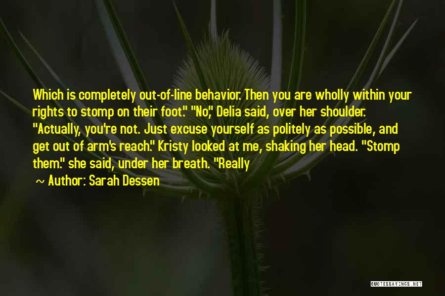 Reach Me Quotes By Sarah Dessen