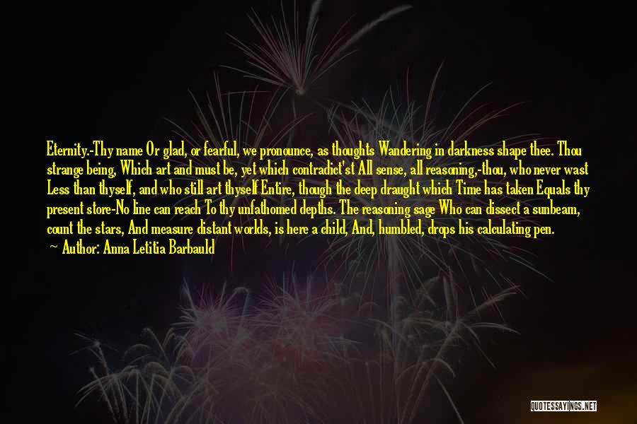 Reach The Stars Quotes By Anna Letitia Barbauld