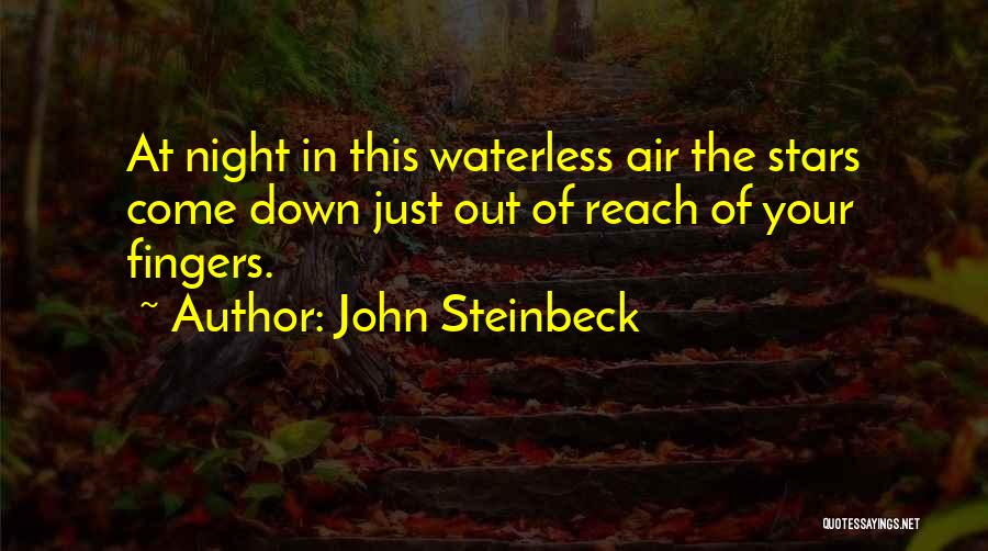 Reach The Stars Quotes By John Steinbeck