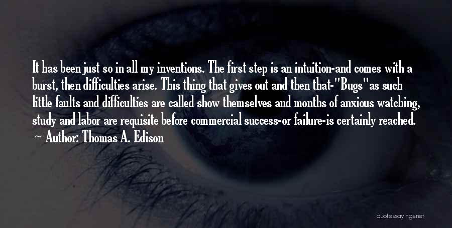 Reached Success Quotes By Thomas A. Edison