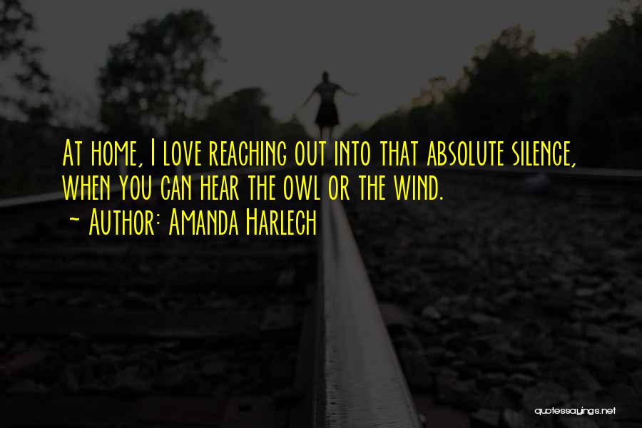 Reaching Home Quotes By Amanda Harlech
