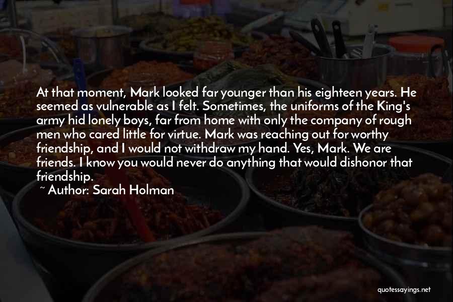 Reaching Home Quotes By Sarah Holman