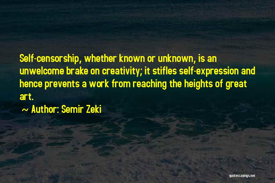 Reaching Into The Unknown Quotes By Semir Zeki