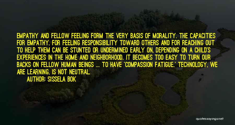 Reaching Out To Others Quotes By Sissela Bok