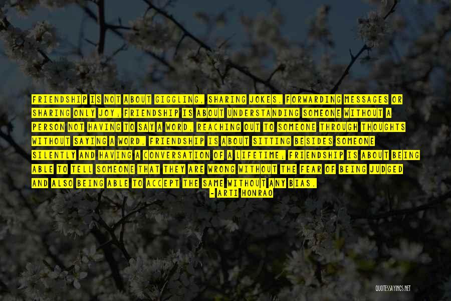 Reaching Out To Someone Quotes By Arti Honrao Reaching Out To Someone Quotes By Arti Honrao