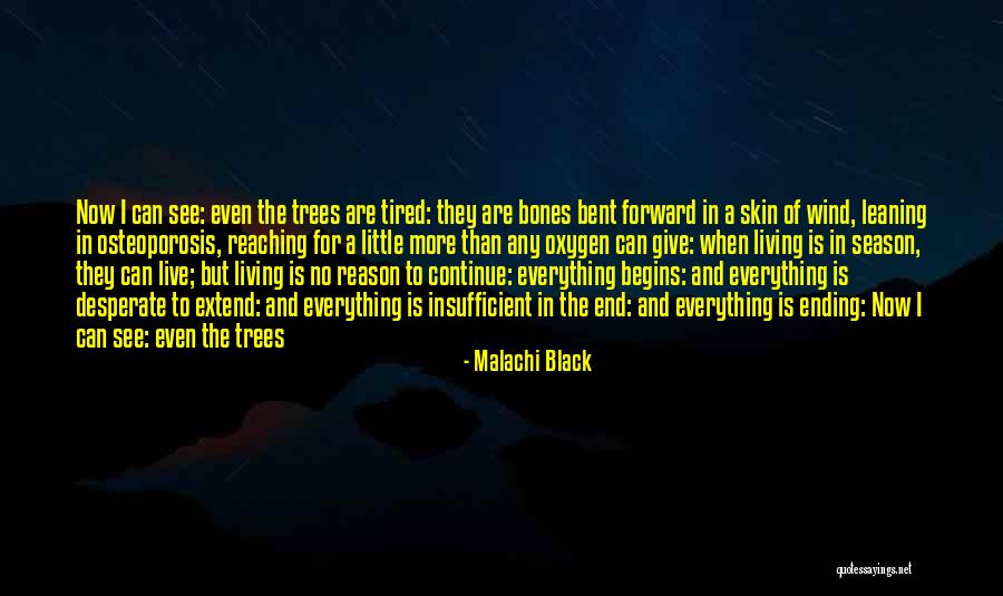 Reaching The End Quotes By Malachi Black