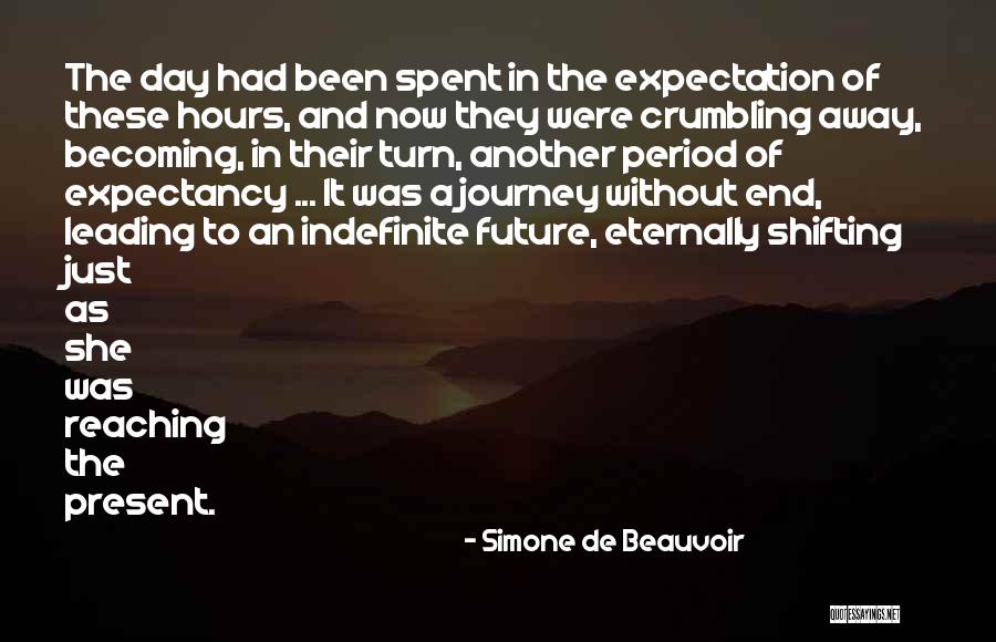 Reaching The End Quotes By Simone De Beauvoir