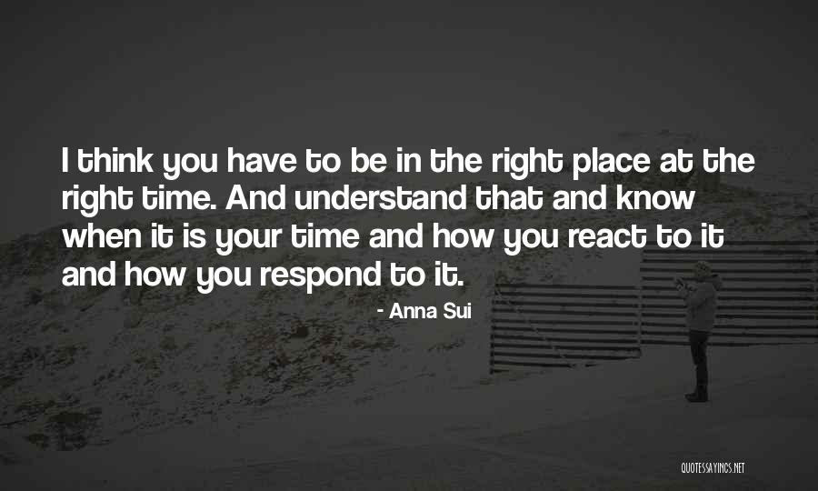 React Respond Quotes By Anna Sui