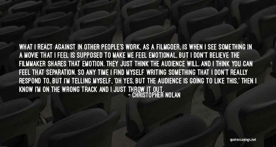 React Respond Quotes By Christopher Nolan React Respond Quotes By Christopher Nolan