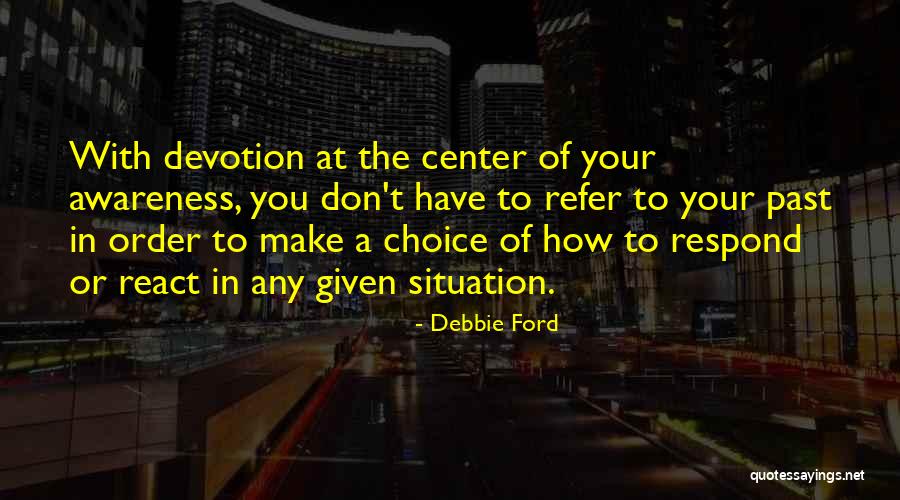 React Respond Quotes By Debbie Ford