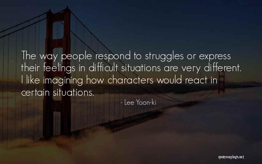 React Respond Quotes By Lee Yoon-ki