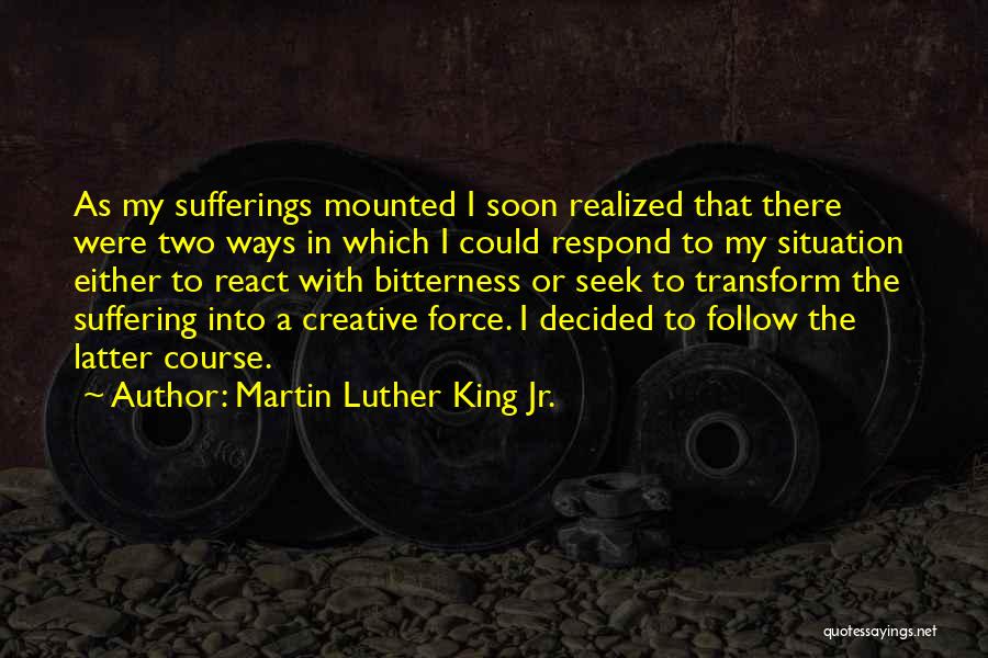 React Respond Quotes By Martin Luther King Jr.
