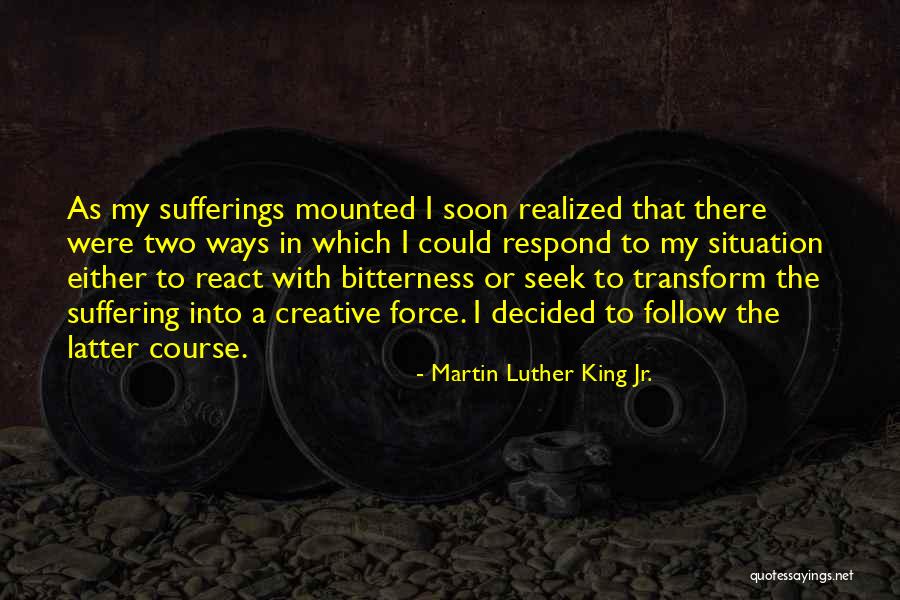 React Respond Quotes By Martin Luther King Jr. React Respond Quotes By Martin Luther King Jr.
