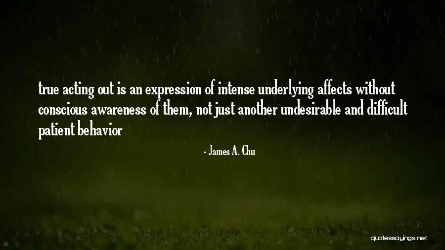 Reacting Quotes By James A. Chu