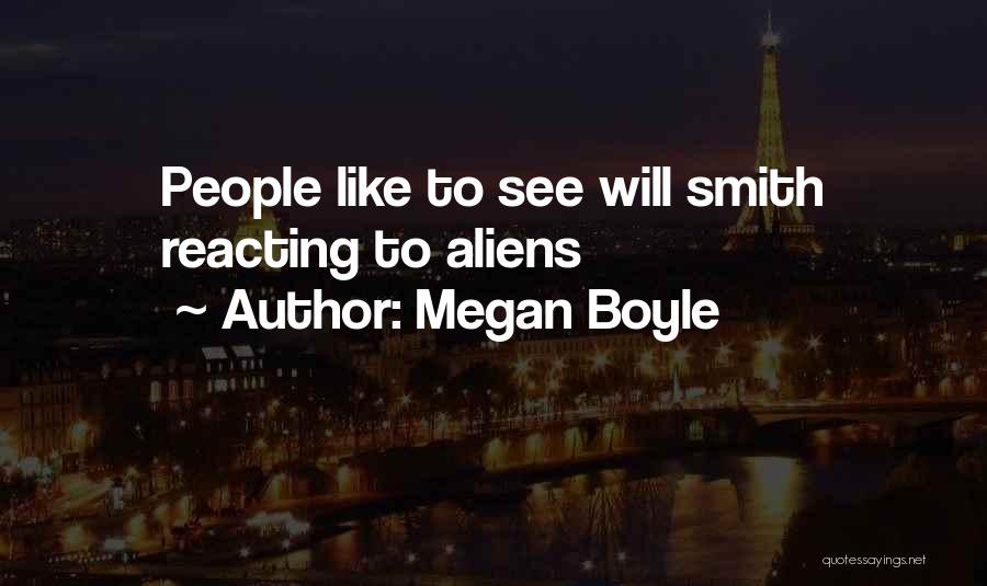 Reacting Quotes By Megan Boyle