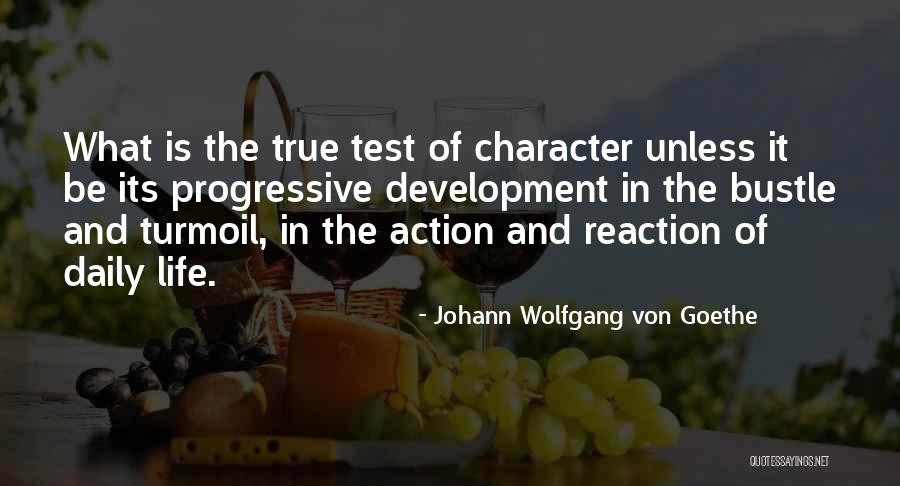 Reaction Action Quotes By Johann Wolfgang Von Goethe