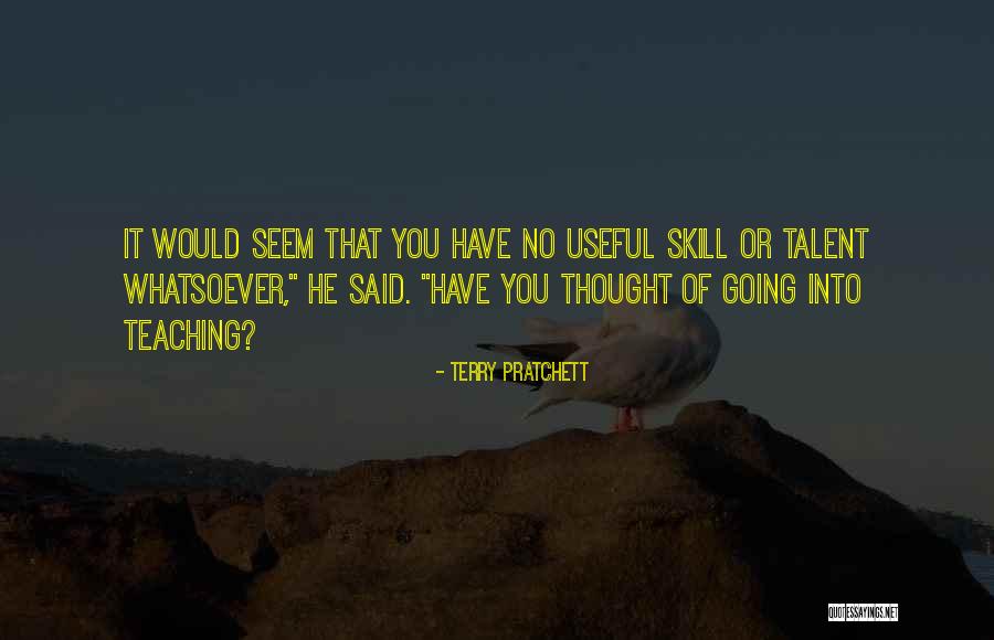 Reaction And Reflection Quotes By Terry Pratchett Reaction And Reflection Quotes By Terry Pratchett