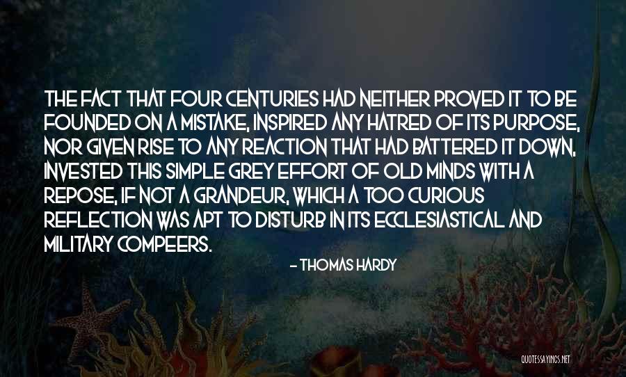 Reaction And Reflection Quotes By Thomas Hardy Reaction And Reflection Quotes By Thomas Hardy