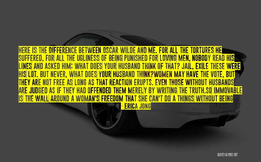 Reaction Freedom Quotes By Erica Jong Reaction Freedom Quotes By Erica Jong