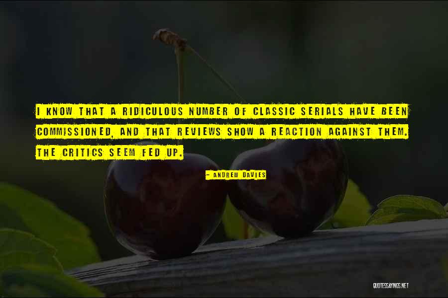 Reaction That Quotes By Andrew Davies Reaction That Quotes By Andrew Davies