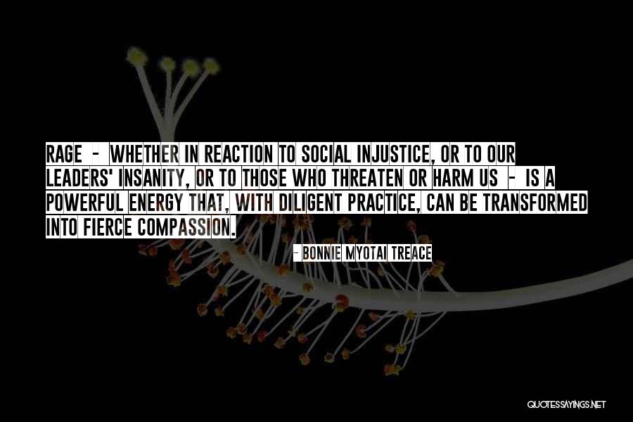 Reaction To Injustice Quotes By Bonnie Myotai Treace Reaction To Injustice Quotes By Bonnie Myotai Treace