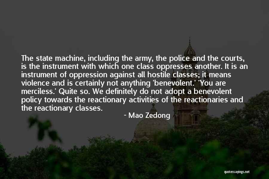 Reactionary Quotes By Mao Zedong