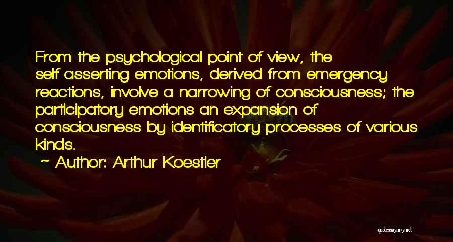 Reactions Quotes By Arthur Koestler