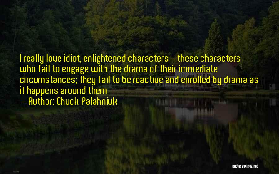 Reactive Quotes By Chuck Palahniuk