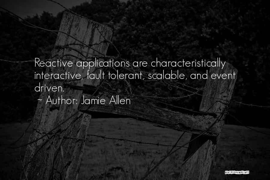 Reactive Quotes By Jamie Allen