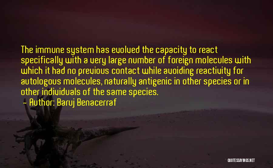 Reactivity Quotes By Baruj Benacerraf