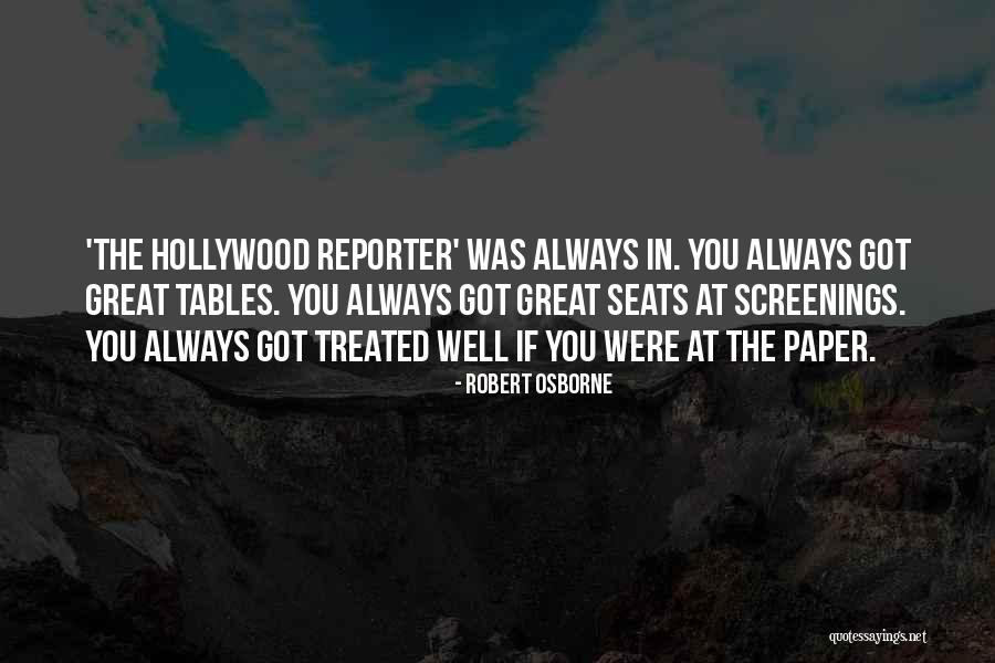 Reactors Reactions Quotes By Robert Osborne Reactors Reactions Quotes By Robert Osborne