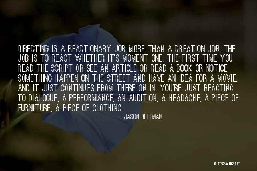 Read And React Quotes By Jason Reitman Read And React Quotes By Jason Reitman