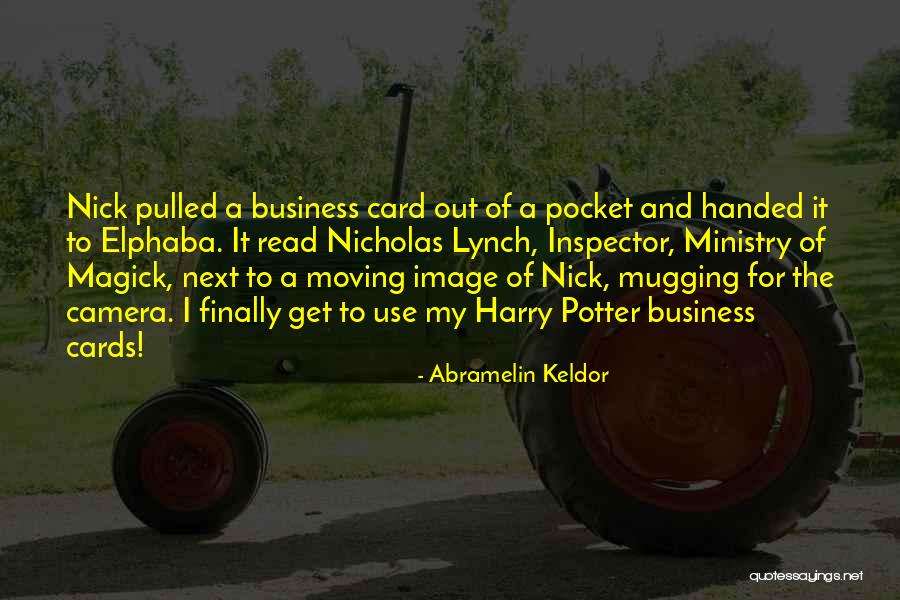 Read Harry Potter Now Quotes By Abramelin Keldor Read Harry Potter Now Quotes By Abramelin Keldor