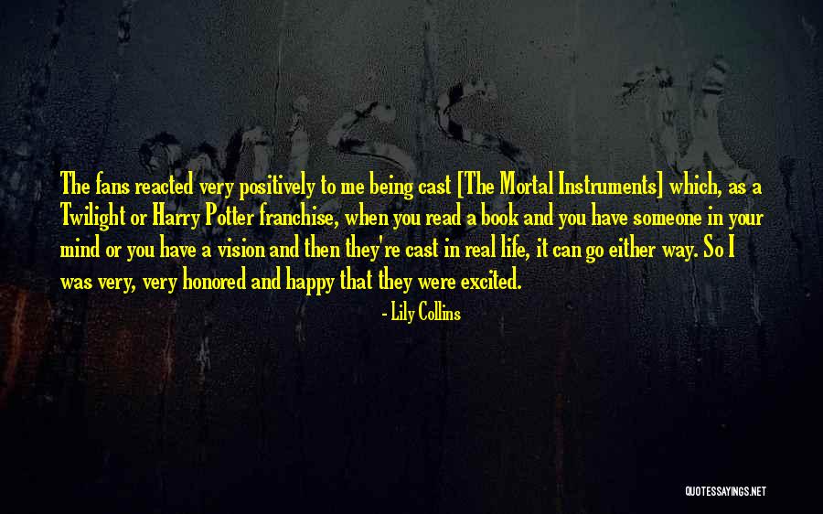 Read Harry Potter Now Quotes By Lily Collins Read Harry Potter Now Quotes By Lily Collins
