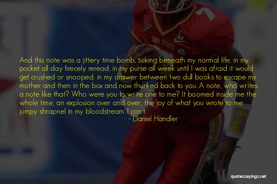 Read Inside Out And Back Quotes By Daniel Handler Read Inside Out And Back Quotes By Daniel Handler