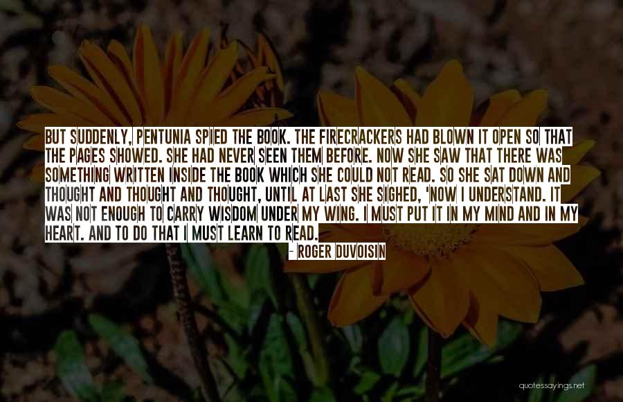 Read Inside The Book Quotes By Roger Duvoisin Read Inside The Book Quotes By Roger Duvoisin