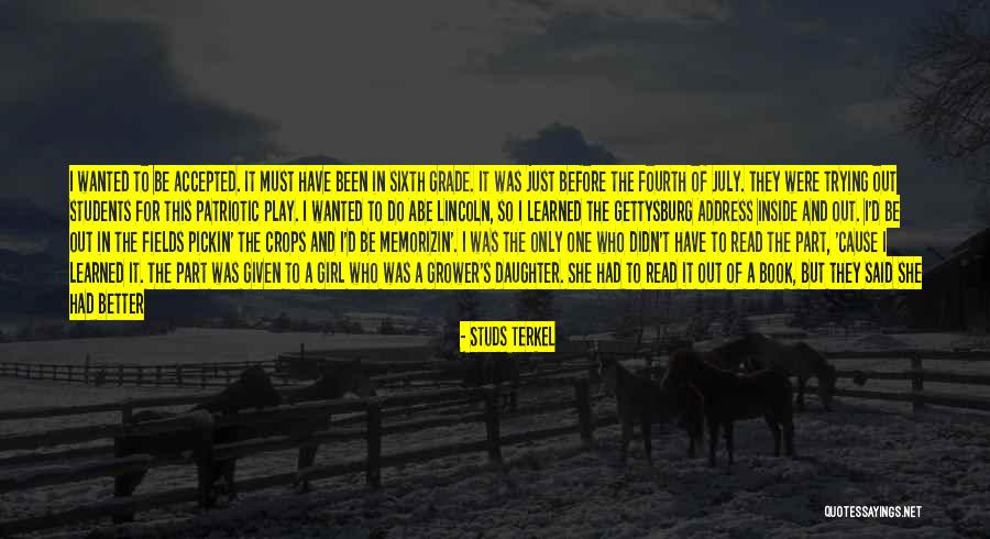 Read Inside The Book Quotes By Studs Terkel Read Inside The Book Quotes By Studs Terkel